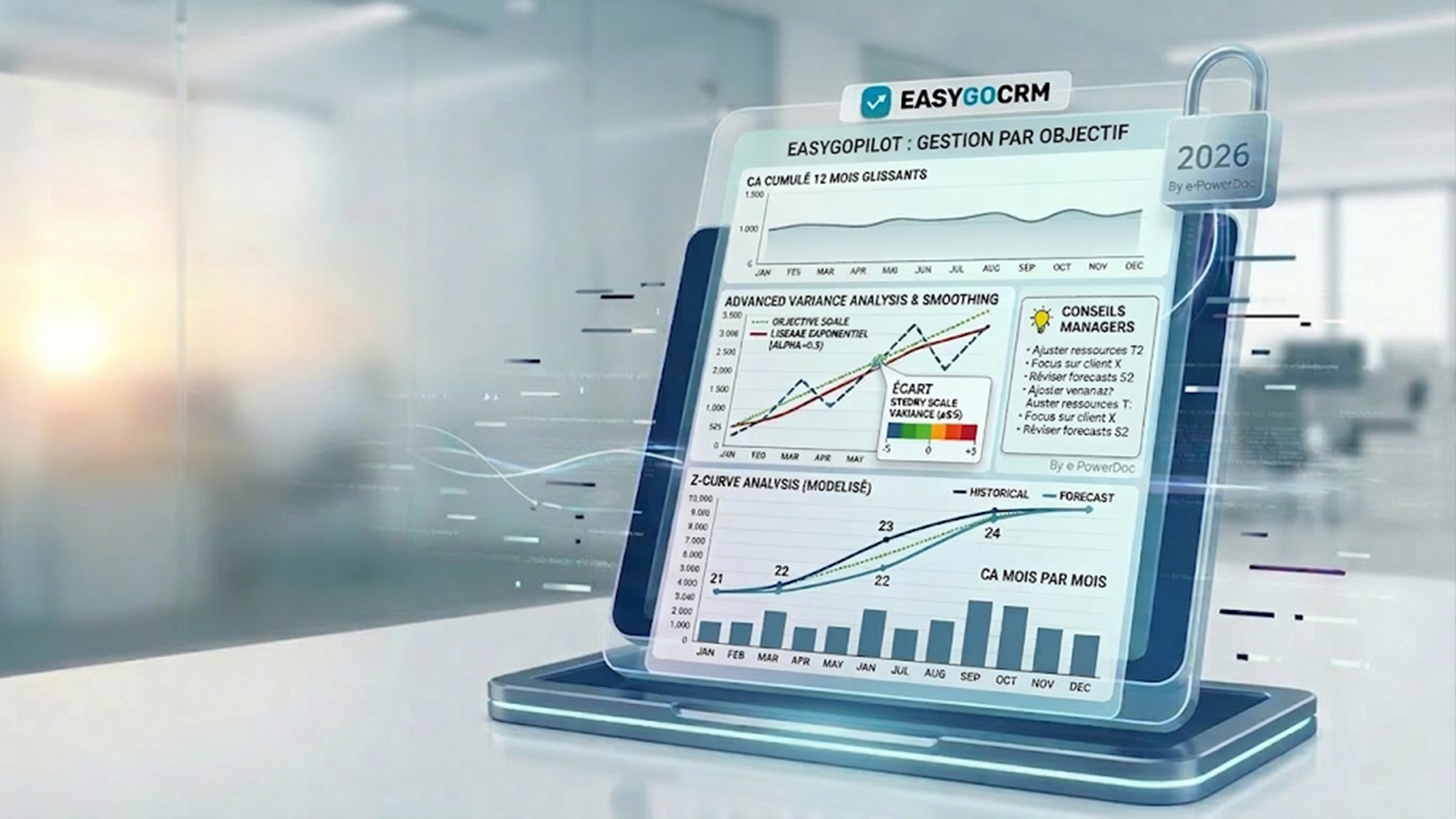 Dashboard Prospectif EasyGoPilot